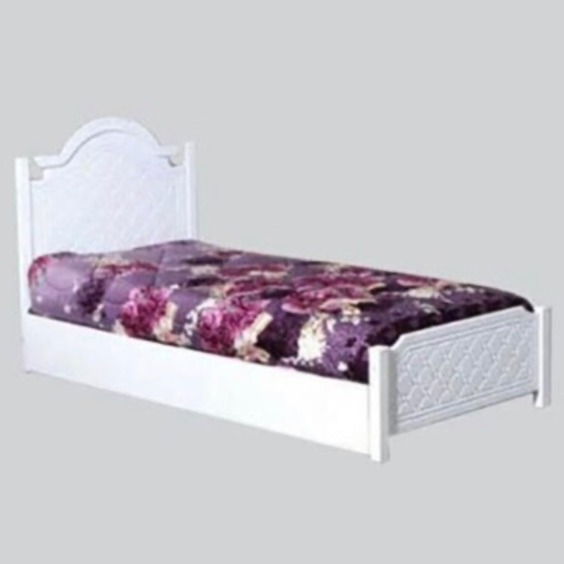 تخت خواب یک نفره مدل روژان بدون کشو بدون تشک(ارسال پس کرایه)