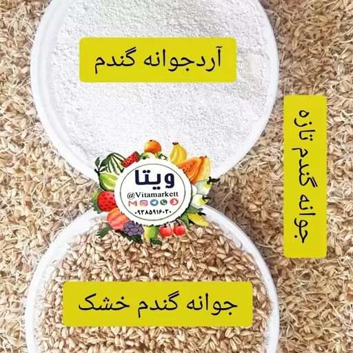 آرد جوانه گندم کامل ویتا بسته یک کیلوگرمی