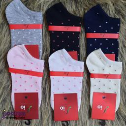 جوراب مچی خالدار