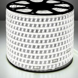 ریسه شلنگی نورمخفی LED دولاین سفید(قیمت مندرج برای یک متر ) به قیمت پخش