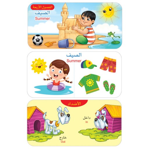 کیف آموزشی حقیبه عباقره التحضیری ( به زبان عربی ) مناسب برای دوره مهد کودک