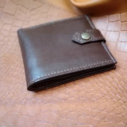 کیف  جیبی  مردانه  چرم  طبیعی  بزی  دست  دوز 