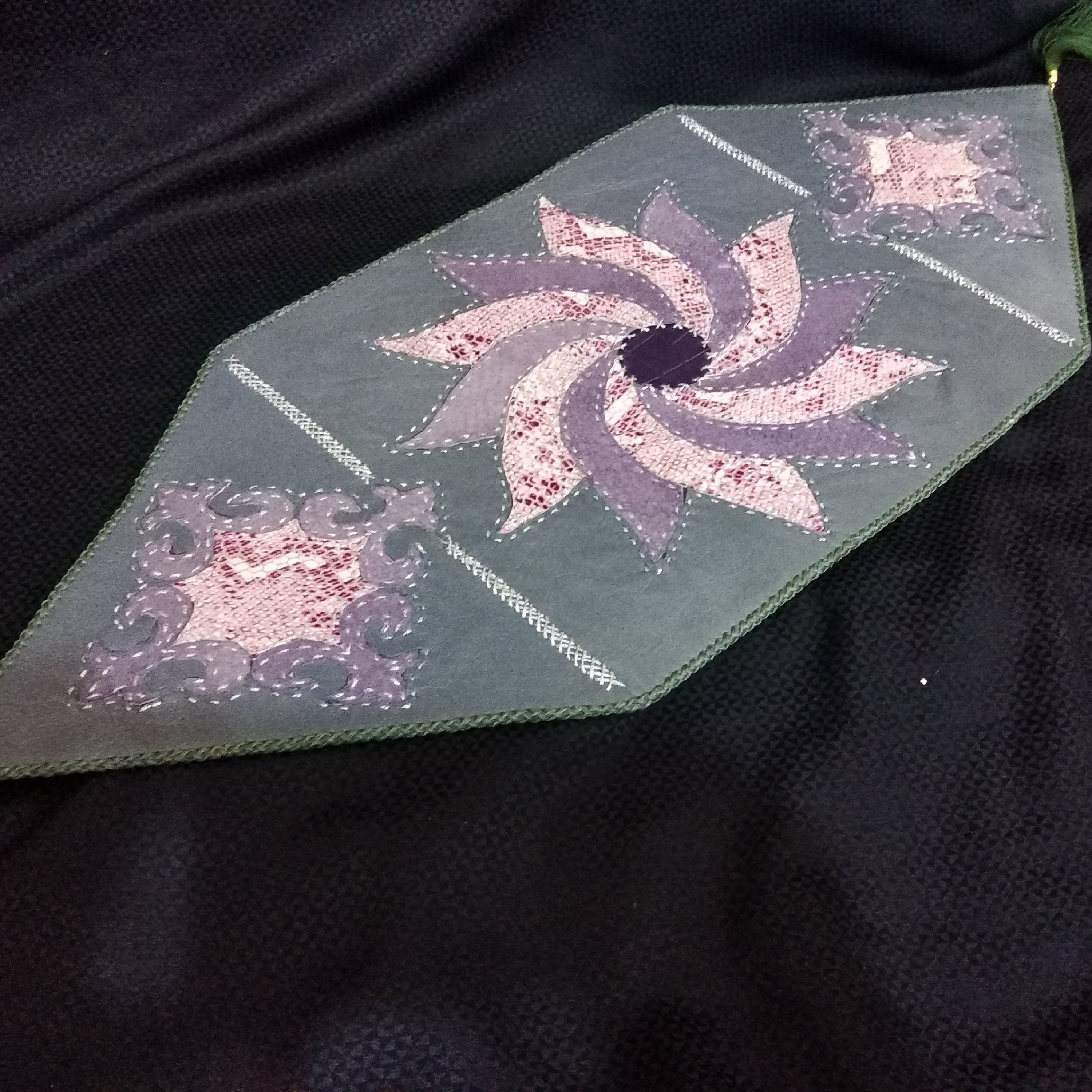 رومیزی چرم طبیعی ترک
