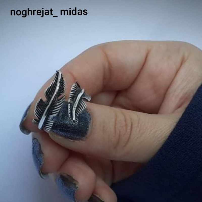 انگشترزنانه نقره پر