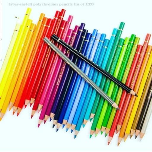 مداد رنگی تکی عددی پلی کرومس فابر کاستل