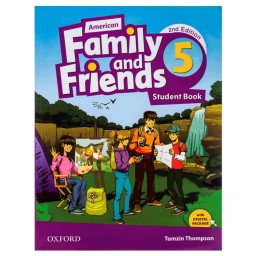 کتاب آموزش فامیلی فرند 5 family and friends  فایل صوتی کیو ار کد 