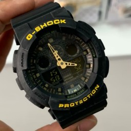 ساعت زنانه و مردانه کاسیو جی شاک موتور ژاپن اصل عقربه ای و دیجیتال همزمان تقویم هفتگی تقویم ماهانه Casio G-Shock