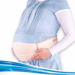 شکم بند دوران  بارداری ساده قابل تنظیم   فری سایز  