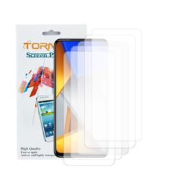 محافظ صفحه نمایش تورنادو مدل نانو گلس مناسب موبایل شیائومی Poco M4 Pro بسته5عددی