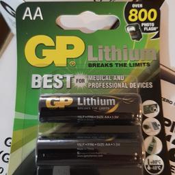 پک باتری 10 کارت قلمی AA لیتیوم Lithium جفت جی پی GP