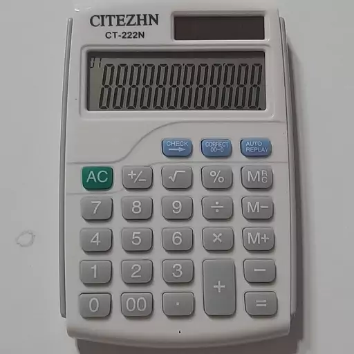 ماشین حساب جیبی سیتیژن CT-222N  چک کن دار 12 رقم