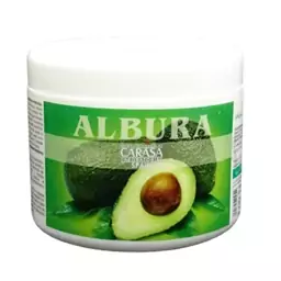 ماسک مو آلبورا مدل avocado حجم 550 میلی لیتر 