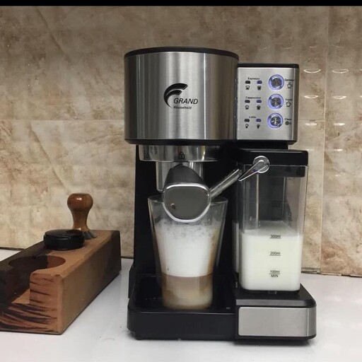 قهوه ساز چندکاره مخزن شیردار  اتوماتیک گرند