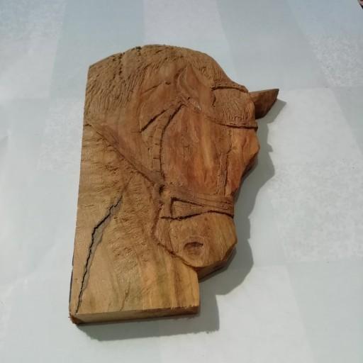 تابلو اسب چوبی