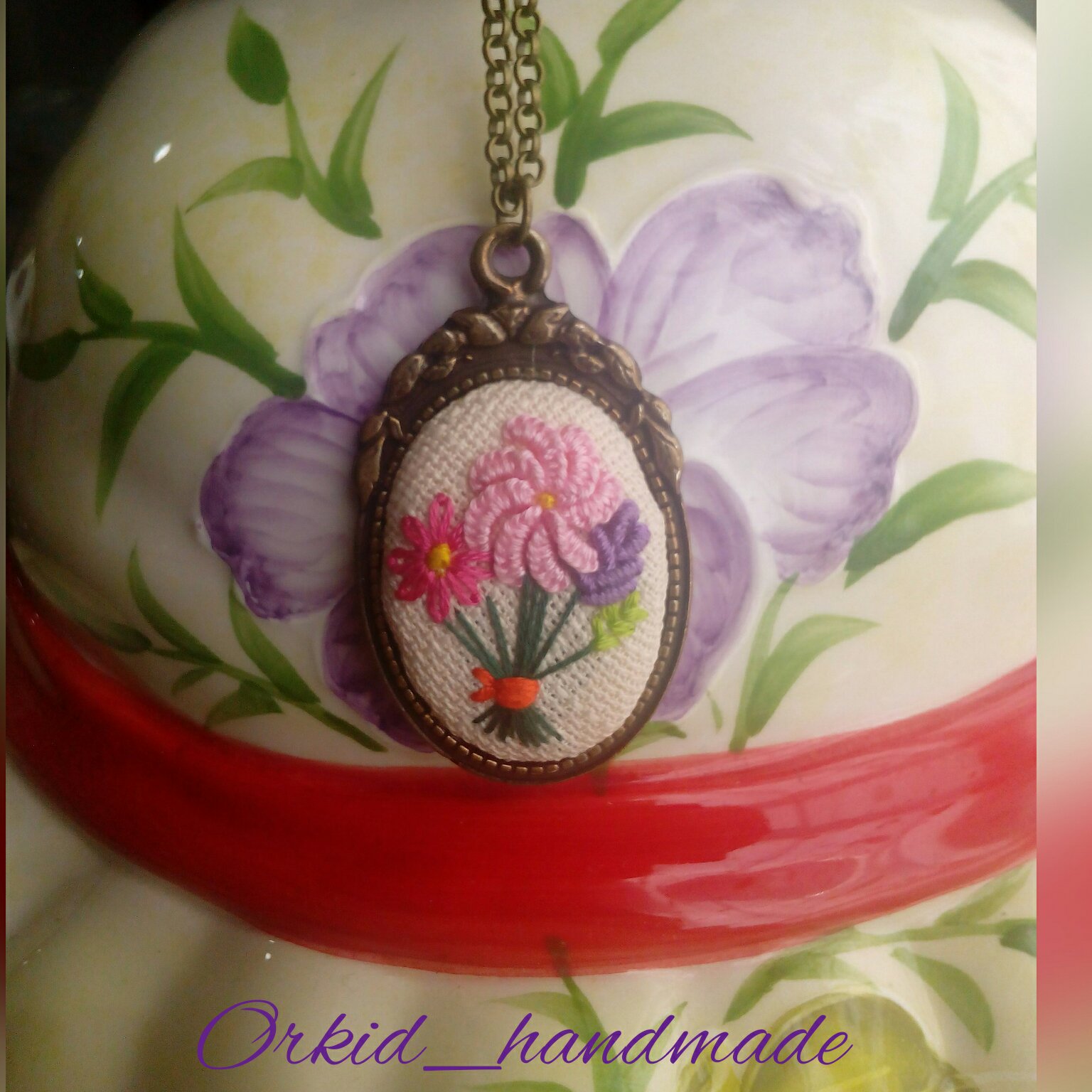 رومانتویی گلدوزی