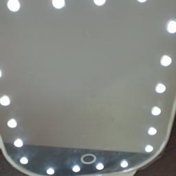 آینه آرایشی LED ال ای دی لمسی کمترین هزینه ارسال 
