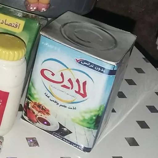 مگنت  مقوایی روغن جامد لادن مینیاتوری  دکوری   لوازم باربی 