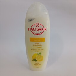 شامپو  حاجی شاکر  لیمویی limon برای مو های چرب  Haci Sakir حجم 500 میل