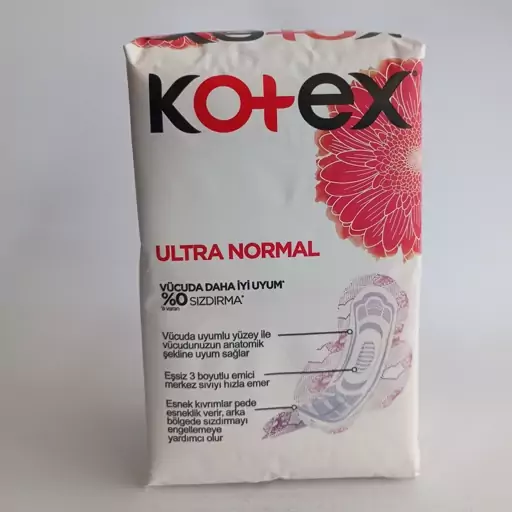 نوار بهداشتی کوتکس مدل Ultra Normal سایز نرمال بسته 24 عددی