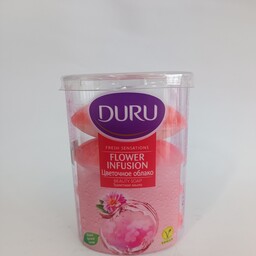 صابون گیاهی دورو سری Fresh Sensation مدل Flower Infusion بسته 4 عددی