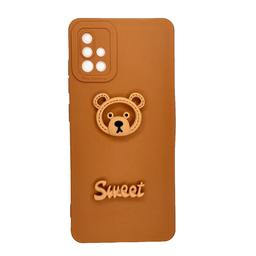 قاب گوشی خرس کله پوک sweet مناسب گوشی سامسونگ A51 تک رنگ