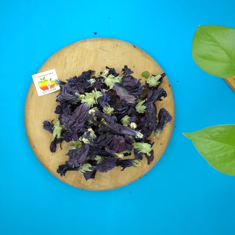 گل خطمی بنفش درجه یک خشک 100 گرمی  