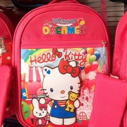 کیف مدرسه دخترانه و پسرانه دخترانه در رنگ صورتی و پسرانه در رنگ سورمه ای