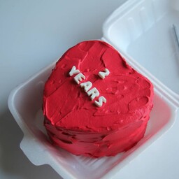 کیک مینی بنتو کیک قلبی 700گرم(هزینه ی ارسال پس کرایه)