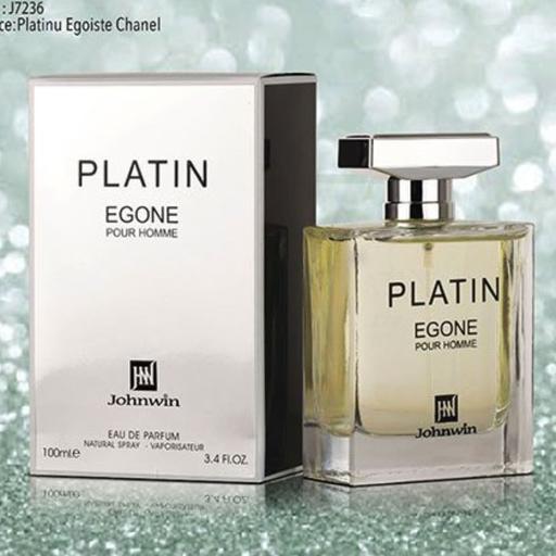 ادکلن مردانه شنل اگویست پلاتینیوم جانوین (Johnwin Chanel Egoiste Platinum) حجم 