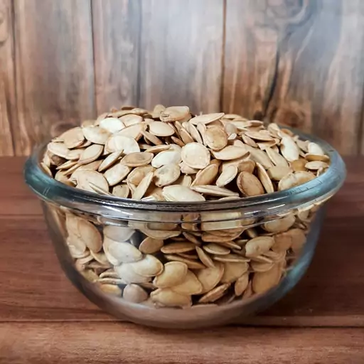 تخمه کدو دو آتیشه تازه و خوش طعم(500 گرم)