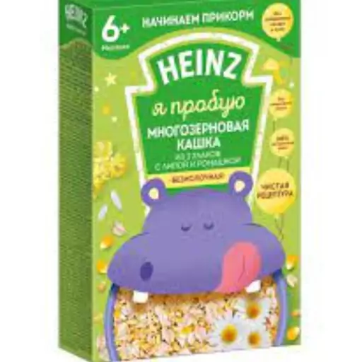 سرلاک چندغله و بابونه مخصوص شب بدون شیر هاینز heinz