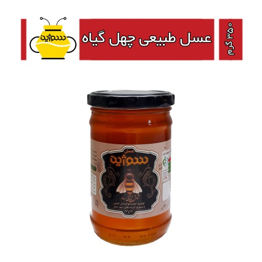 عسل طبیعی چهل گیاه (350 گرم)