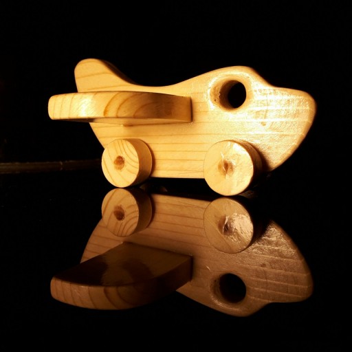 اسباب بازی هواپیمای چوبی(مدل جیمبو)
