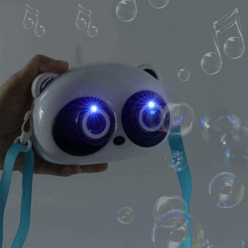 حباب ساز دوربینی طرح پاندا به همراه مایع حباب ساز