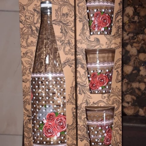 سرویس بطری و لیوان رین طهران پلاست