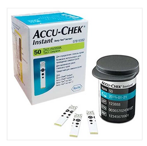 نوارتست قندخون اکیوچک اینستنت ا Accu-Chek Instant