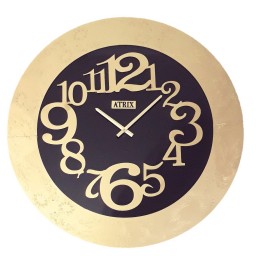 ساعت دیواری آتریکس مدل چوبی کلاسیک کد c01