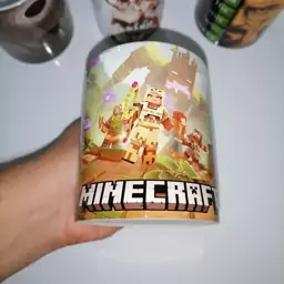 ماگ  گیمینگ ماینکرفت minecraft  ( ماینکرفت جنگلی ) پلی استیشن  . ایکس باکس 