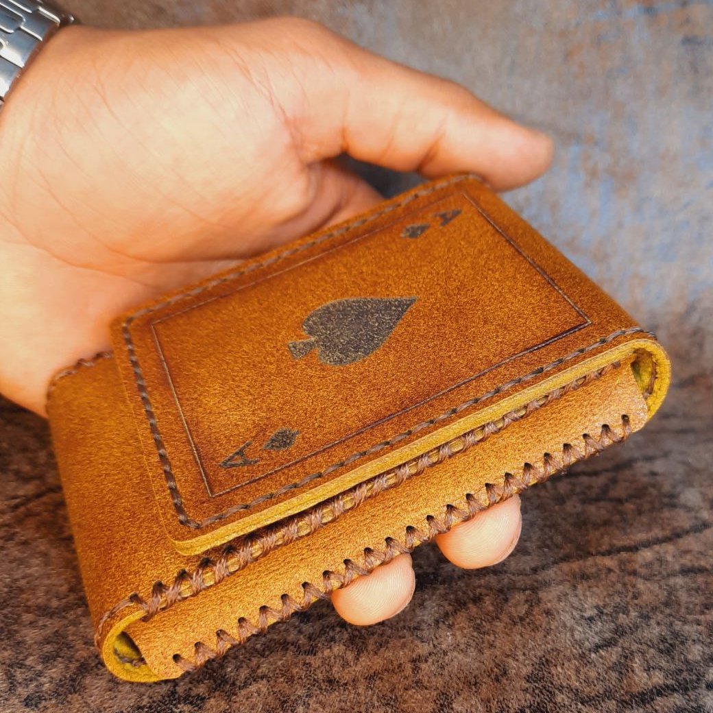 جاکارتی چرم طبیعی دست دوز