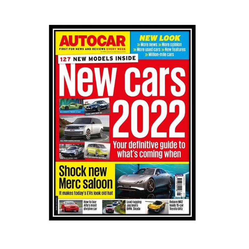 مجله  Auto Car Uk هفته اول  ژانویه 2022 