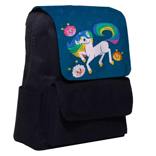 کوله پشتی دخترانه طرح اسب تکشاخ unicorn