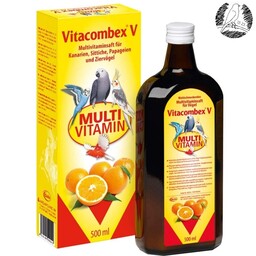 مولتی ویتامین Vitacombex V کویکو مخصوص پرندگان (شیشه 20 میل)