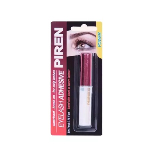 چسب مژه برس دار پیرن PIREN eyelashes glue جهت کاشت موقت یک ماهه