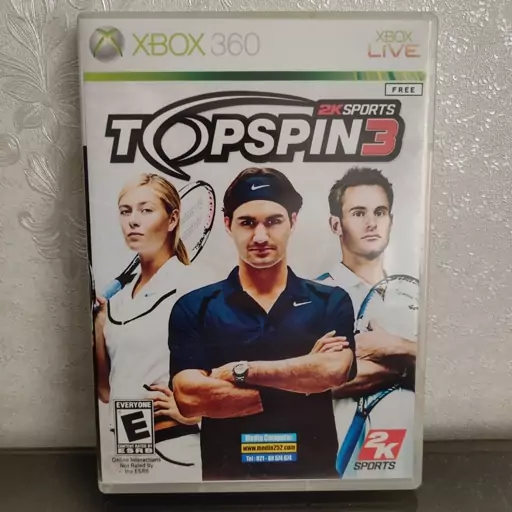 بازی ایکس باکس 360 TOPSPIN 3