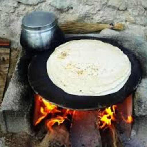 ساچ چدن پخت نان در منزل قطر 44 سانتیمتر کبابی کردن