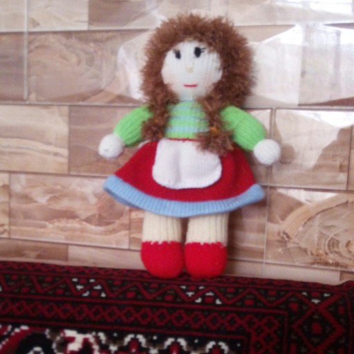 31 - عروسک بافتنی قابل شستشو کوچک a