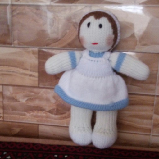34 - عروسک بافتنی (خانوم پرستار)