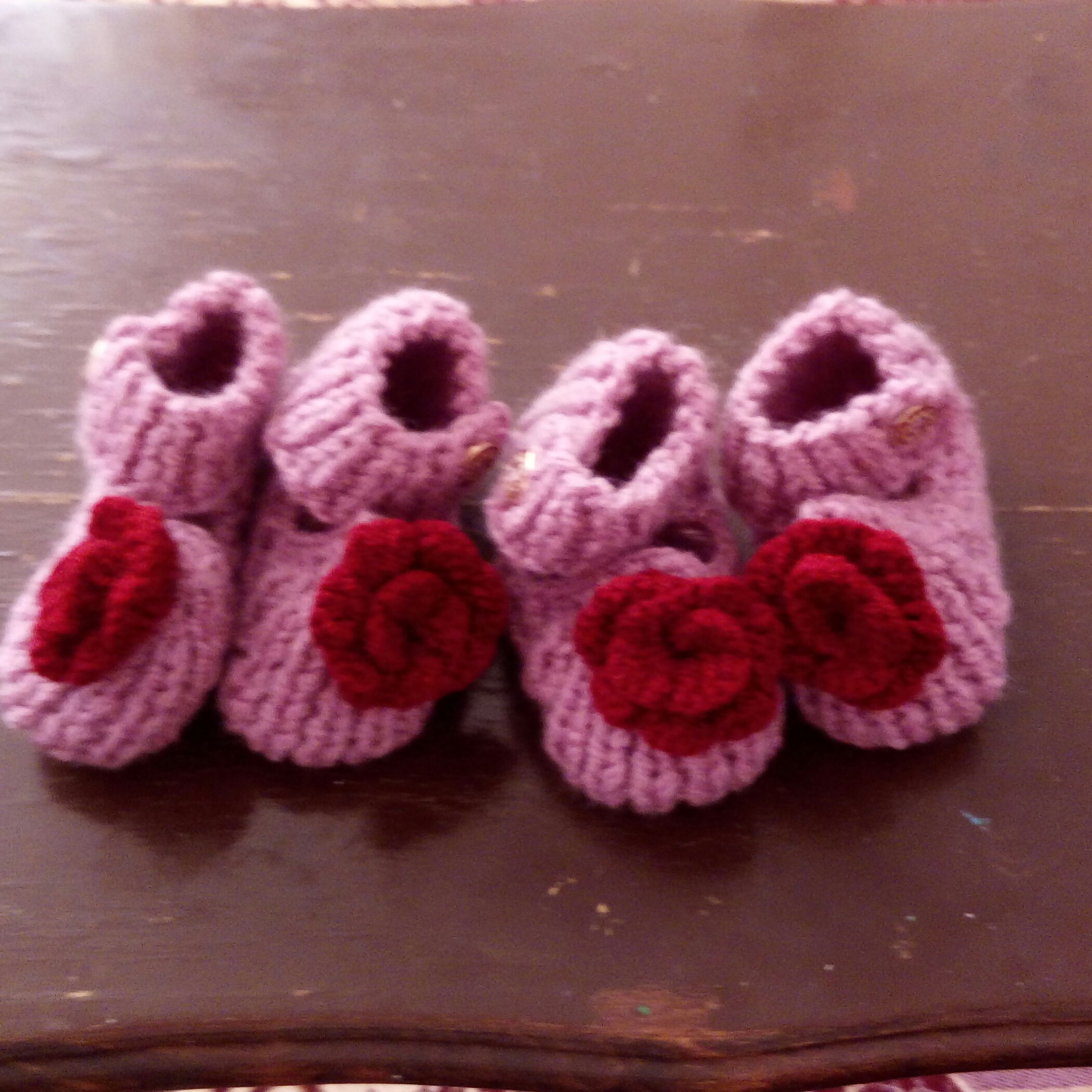 16 - پاپوش نوزادی  سایز 5 الی 6 ماهه