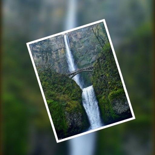 شاسی عکس آبشار _کد01