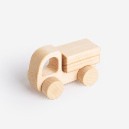 اسباب بازی چوبی مدل کامیون با قابلیت حکاکی نام و...